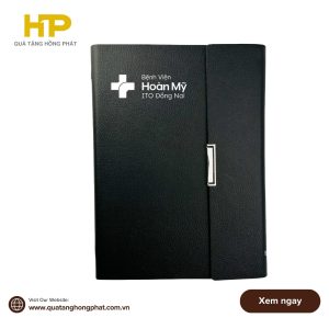 Quà tặng sự kiện doanh nghiệp, quà tặng Số tay bìa da