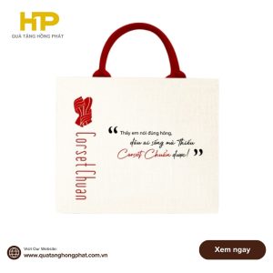 Quà tặng sự kiện doanh nghiệp, Túi vải Canvas cao cấp
