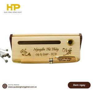 Quà tặng sự kiện doanh nghiệp,  Bút viết khắc logo Công ty