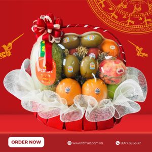 Giỏ quà trái cây cho ngày Giỗ tổ Hùng Vương