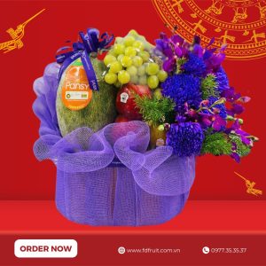 Giỏ quà trái cây cho ngày Giỗ tổ Hùng Vương